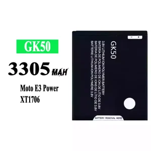 بطارية الهاتف الذكي GK50 ينطبق على Motorola E 3 Power / XT1706