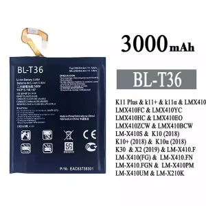 بطارية الهاتف الذكي BL-T36 ينطبق على LG K11 Plus /K10 / K10+