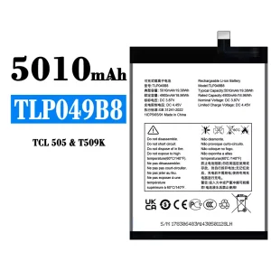 بطارية الهاتف الذكي TLP049B8  ينطبق على Alcatel TCL 505/T509K