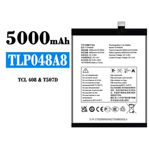 بطارية الهاتف الذكي TLP048A8  ينطبق على Alcatel TCL 408/T507D