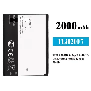 بطارية الهاتف الذكي TLi020F7  ينطبق على Alcatel PIXI 4 5.0 5045J/5045T/5045D