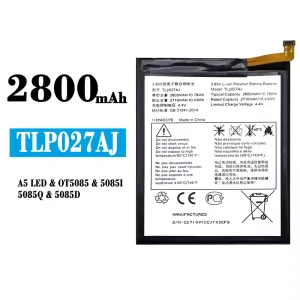 بطارية الهاتف الذكي TLP027AJ ينطبق على Alcatel A5 LED/OT5085/5085I/5085Q/5085D