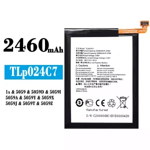 بطارية الهاتف الذكي TLP024C1  ينطبق على Alcatel 1x