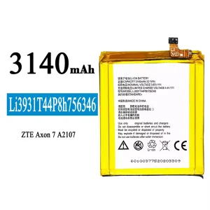 بطارية الهاتف الذكي Li3931T44P8h756346 ينطبق على ZTE Axon 7