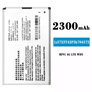 بطارية الهاتف الذكي Li3723T42P3h704572 ينطبق على ZTE MF91 4G LTE WIFI