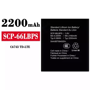 بطارية الهاتف الذكي SCP-66LBPS ينطبق على Kyocera C6743 TD-LTE