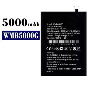 بطارية الهاتف الذكي WMB5000G ينطبق على WALTON