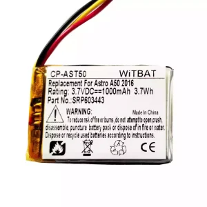 بطارية سماعة الرأس لـ Astro A50,Astro A20,Astro A38,HyperX Cloud Core Wireless