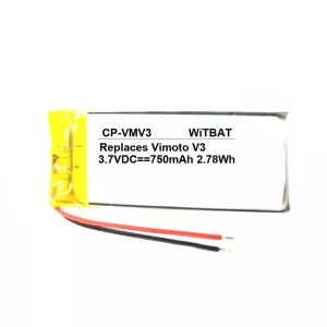 بطارية سماعة الرأس لـ Vimoto V3,V6