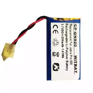 بطارية سماعة الرأس لـ Jabra Pro 900,Pro 920,Pro 923,Pro 930,Pro 935,AHB512229PS