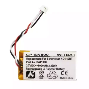 بطارية سماعة الرأس لـ Sennheiser BAP 800,AHB571935PCT-03
