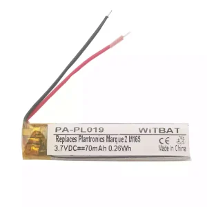 بطارية سماعة الرأس لـ Plantronics Marque 2 M165,M180 LSSP321036AB