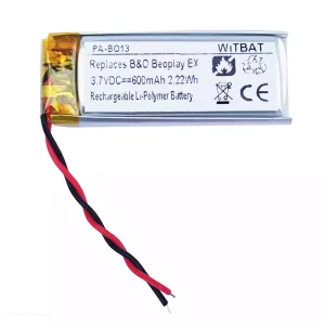 بطارية سماعة الرأس لـ B&O Beoplay EX True Wireless Noise Cancelling Earphones علبة الشحن