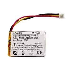 بطارية مكبر الصوت لـ Sony SRS-XB100,SRS-XB10,SRS-XB12,WH-L600,Logitech S100